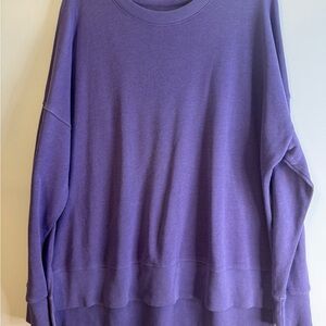 Time and Tru Lavender Knit Top